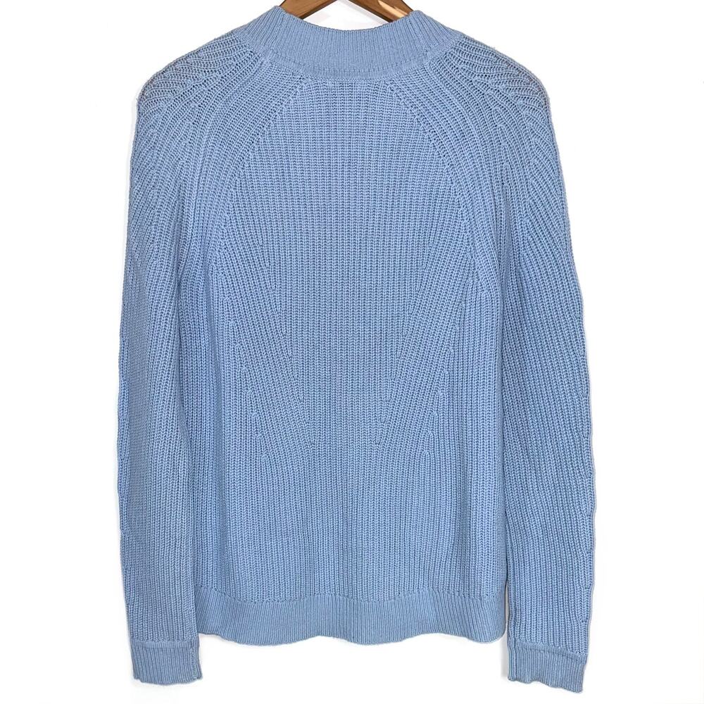 Vince Directional Ribbed Wool Cashmere Blend Crewneck Sweater Size Small - Picture 7 of 15